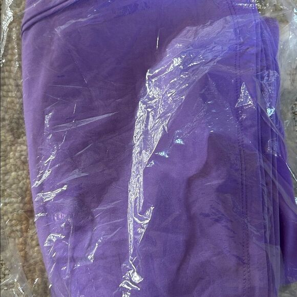 Land's End sunshade UPF 50 Five inch board shorts with panty lavender fusion 16 - Picture 4 of 8